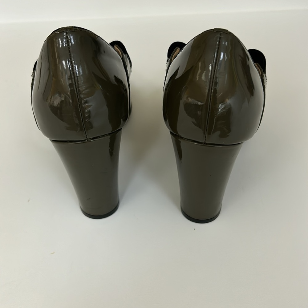 Cole Haan Chunky Heel Mary Jane Pumps Size 7 - Picture 5 of 7